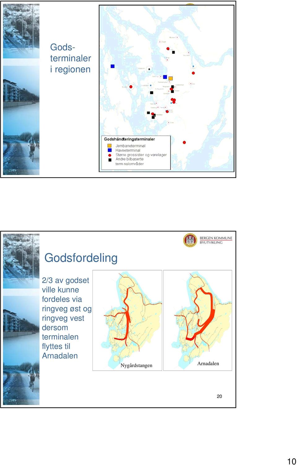 ringveg øst og ringveg vest dersom