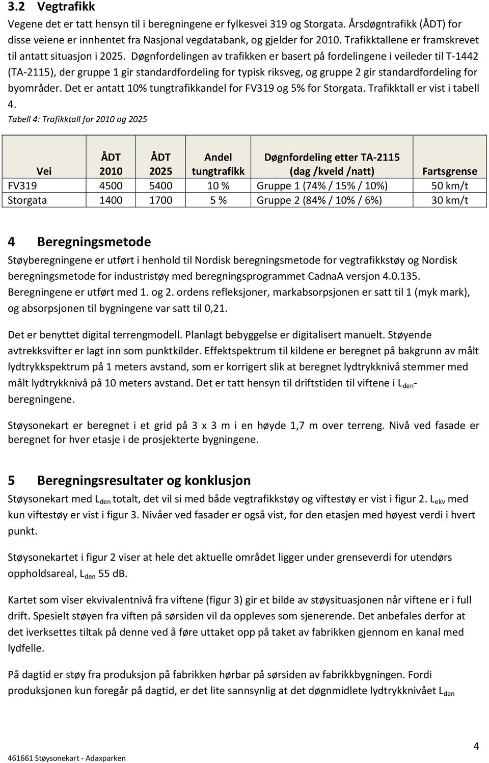 Døgnfordelingen av trafikken er basert på fordelingene i veileder til T-1442 (TA-2115), der gruppe 1 gir standardfordeling for typisk riksveg, og gruppe 2 gir standardfordeling for byområder.