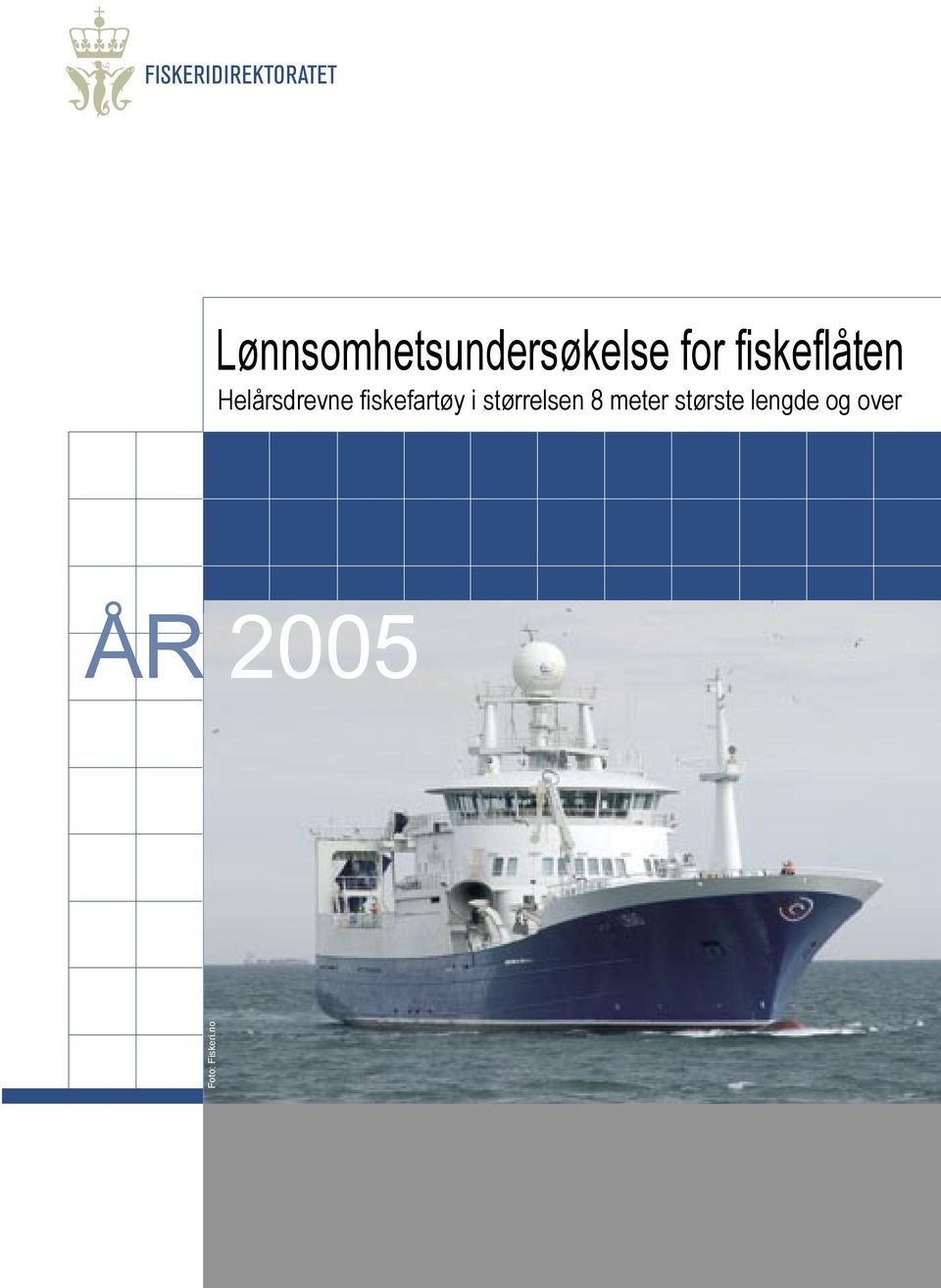 fiskefartøy i størrelsen 8 meter