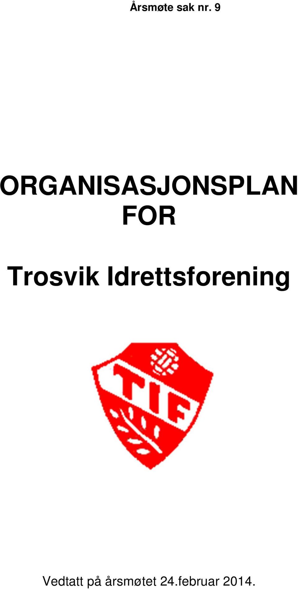 Trosvik Idrettsforening