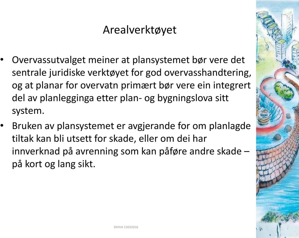 plan- og bygningslova sitt system.