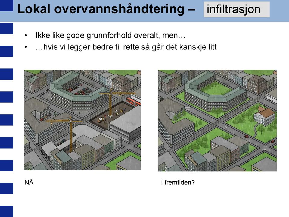 grunnforhold overalt, men hvis vi