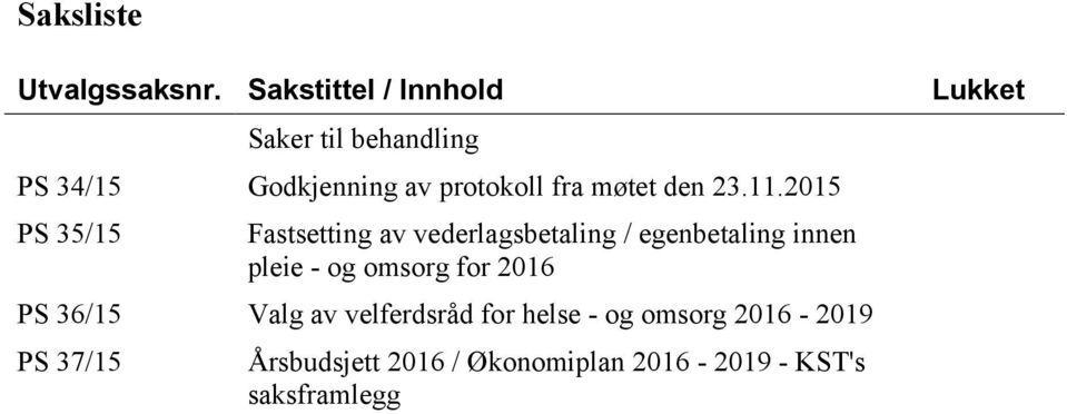 møtet den 23.11.