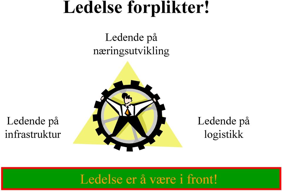 Ledende på infrastruktur