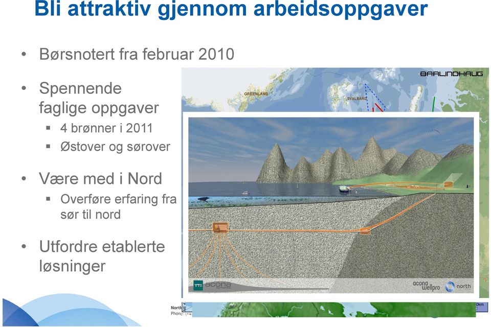 brønner i 2011 Østover og sørover Være med i Nord