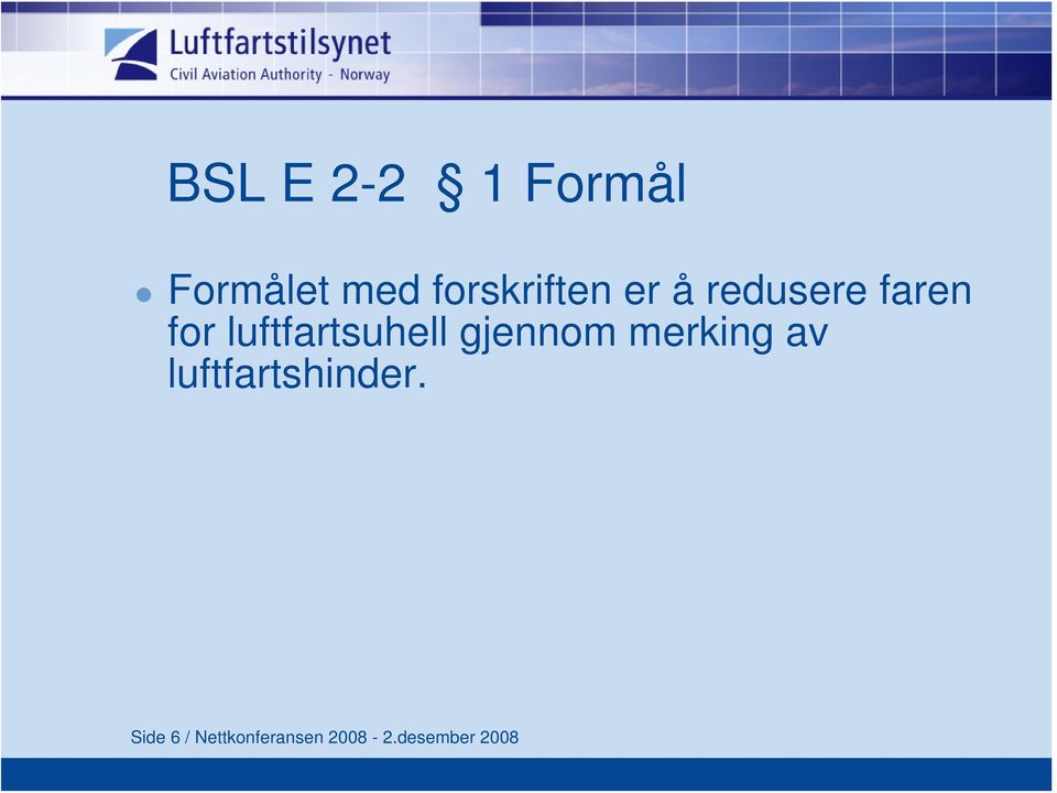 luftfartsuhell gjennom merking av