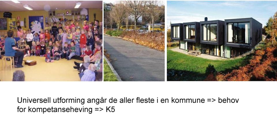 kommune => behov for