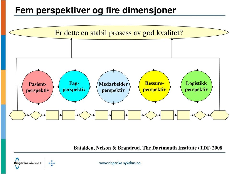 Medarbeider perspektiv Pasientperspektiv Fagperspektiv