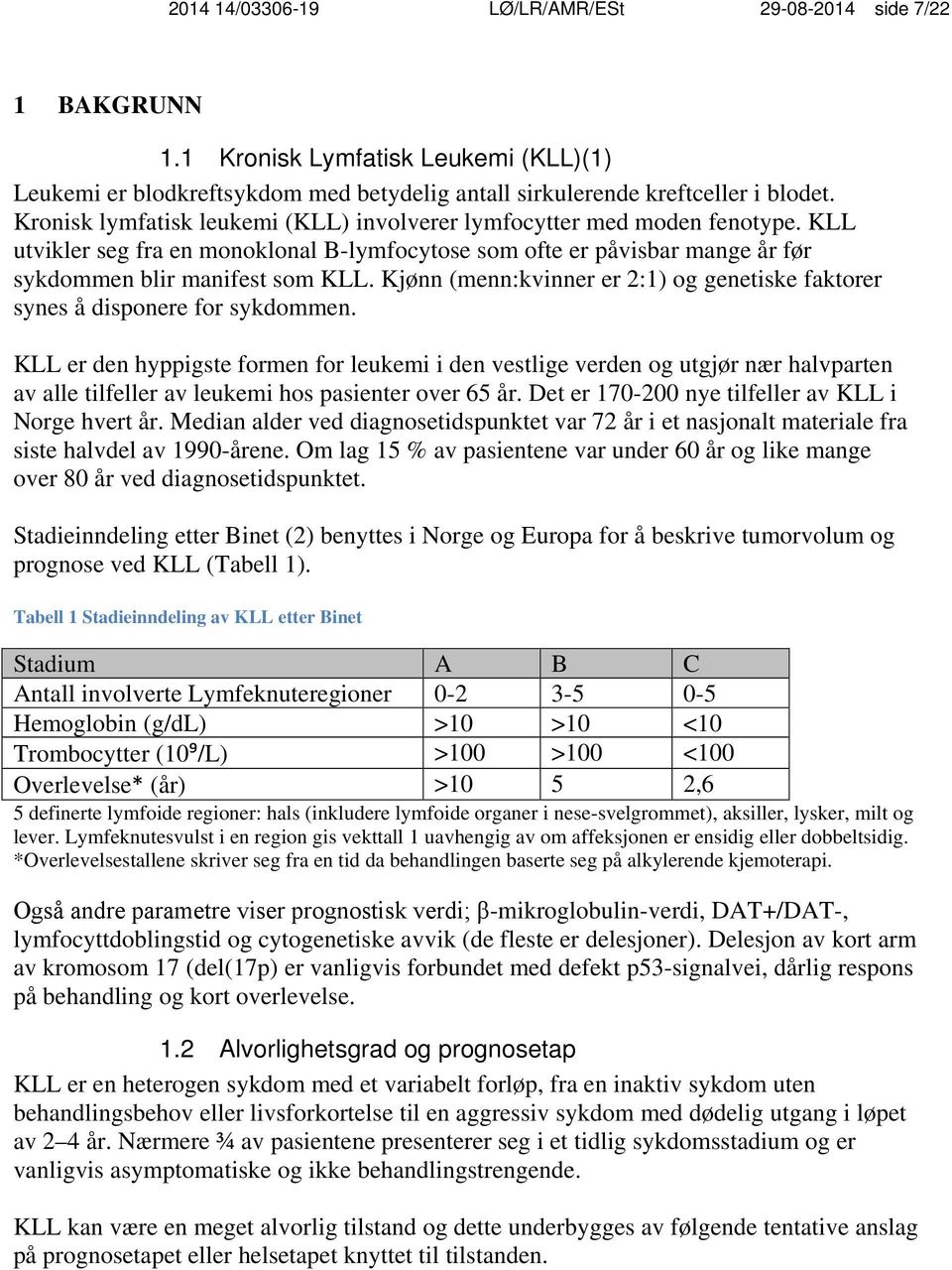 Kjønn (menn:kvinner er 2:1) og genetiske faktorer synes å disponere for sykdommen.