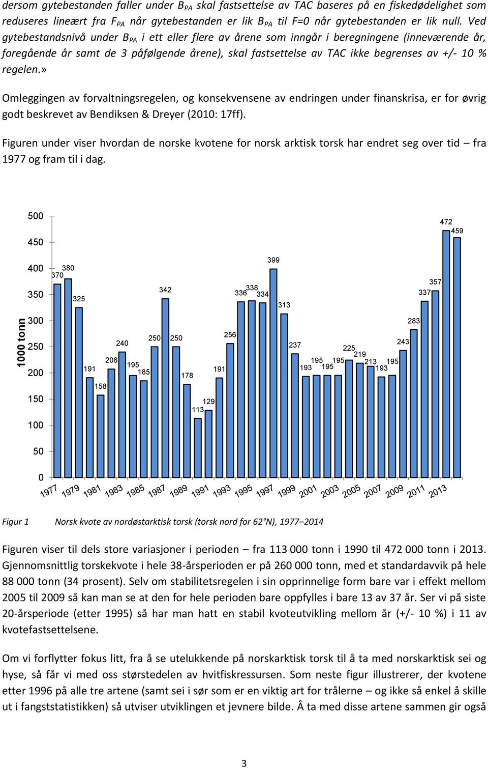 10 % regelen.» Omleggingen av forvaltningsregelen, og konsekvensene av endringen under finanskrisa, er for øvrig godt beskrevet av Bendiksen & Dreyer (2010: 17ff).