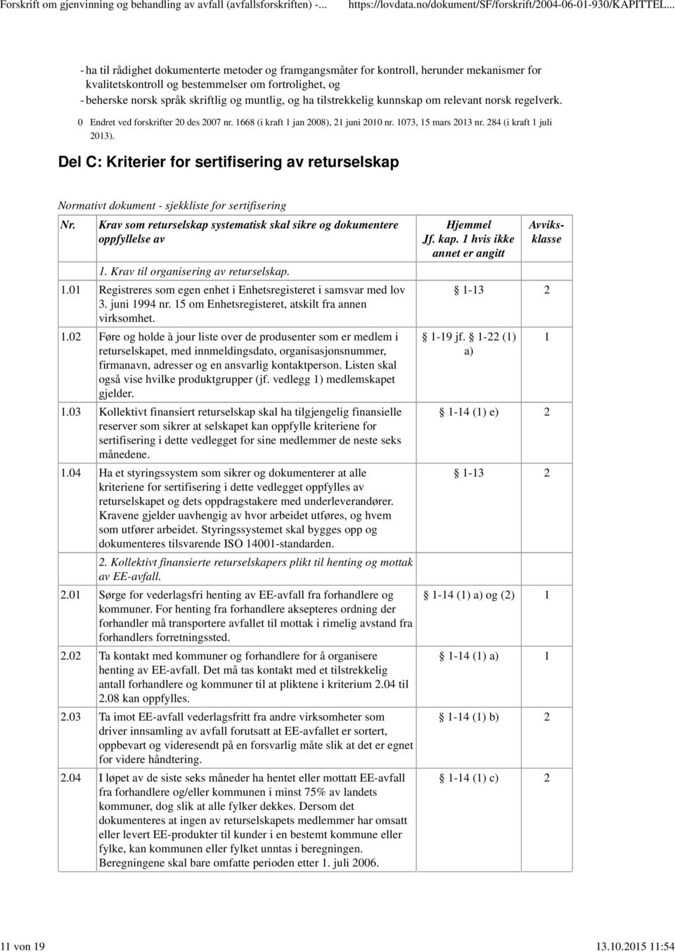 muntlig, og ha tilstrekkelig kunnskap om relevant norsk regelverk. 0 Endret ved forskrifter 0 des 007 nr. 668 (i kraft jan 008), juni 00 nr. 073, 5 mars 03 nr. 84 (i kraft juli 03).