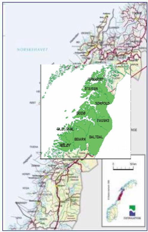 Større enn Finnmark. Bosetting i 10.