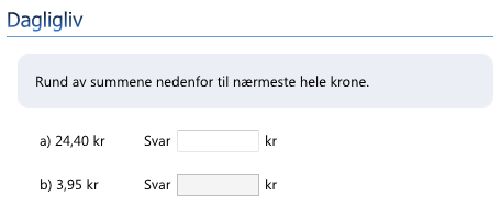 TIPS #6: BRUK ENTER FOR Å KOMME VIDERE PÅ MATEMATIKKTESTENE I matematikktestene er det mange oppgaver der eleven skal skrive svaret i en skriverute.