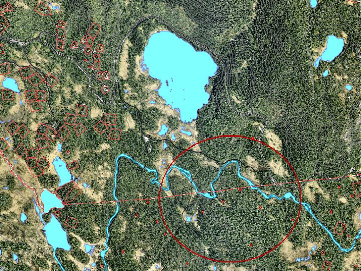 B Tidligere avsatt byggeområde tas ut av plan TILTAKETS INNHOLD OG HOVEDFORMÅL Eiendom 296/1 og 295/1 Gjeldende planformål Byggeområde, fritidsbebyggelse Foreslåtte formål LNF-område Størrelse