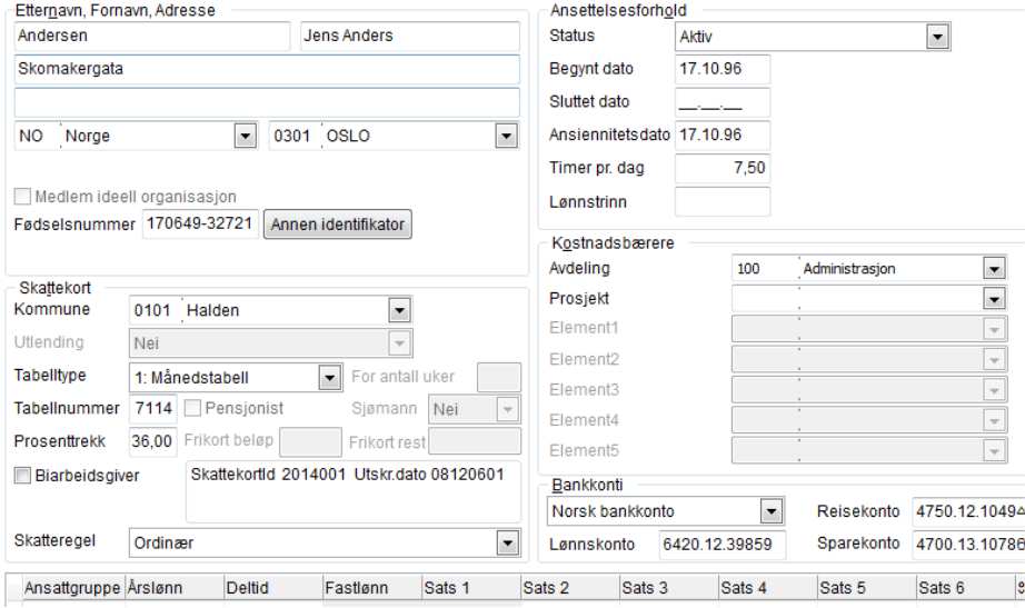 Personregister arkfane 2 (statistikk) Her må