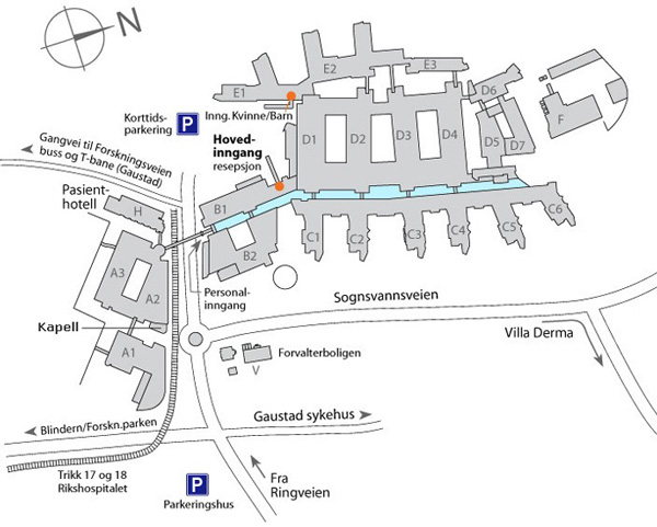 Praktiske opplysninger: Sted: Rikshospitalet, Sognsvannsveien 20, Gaustad. Gå til høyre med en gang du kommer inn hovedinngangen. Tirsdag på rødt auditoriet B1 i underetasjen.