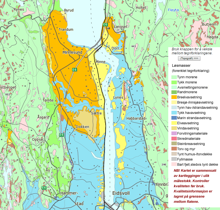 19 5 BESKRIVELSE OG VERDI 5.1 Overordnet beskrivelse Eidsvoll - Langset Området ligger i sørboreal vegetasjonssone, i en overgangssone mellom oseanisk og kontinentalt klima (Sb-OC, Moen 1988).