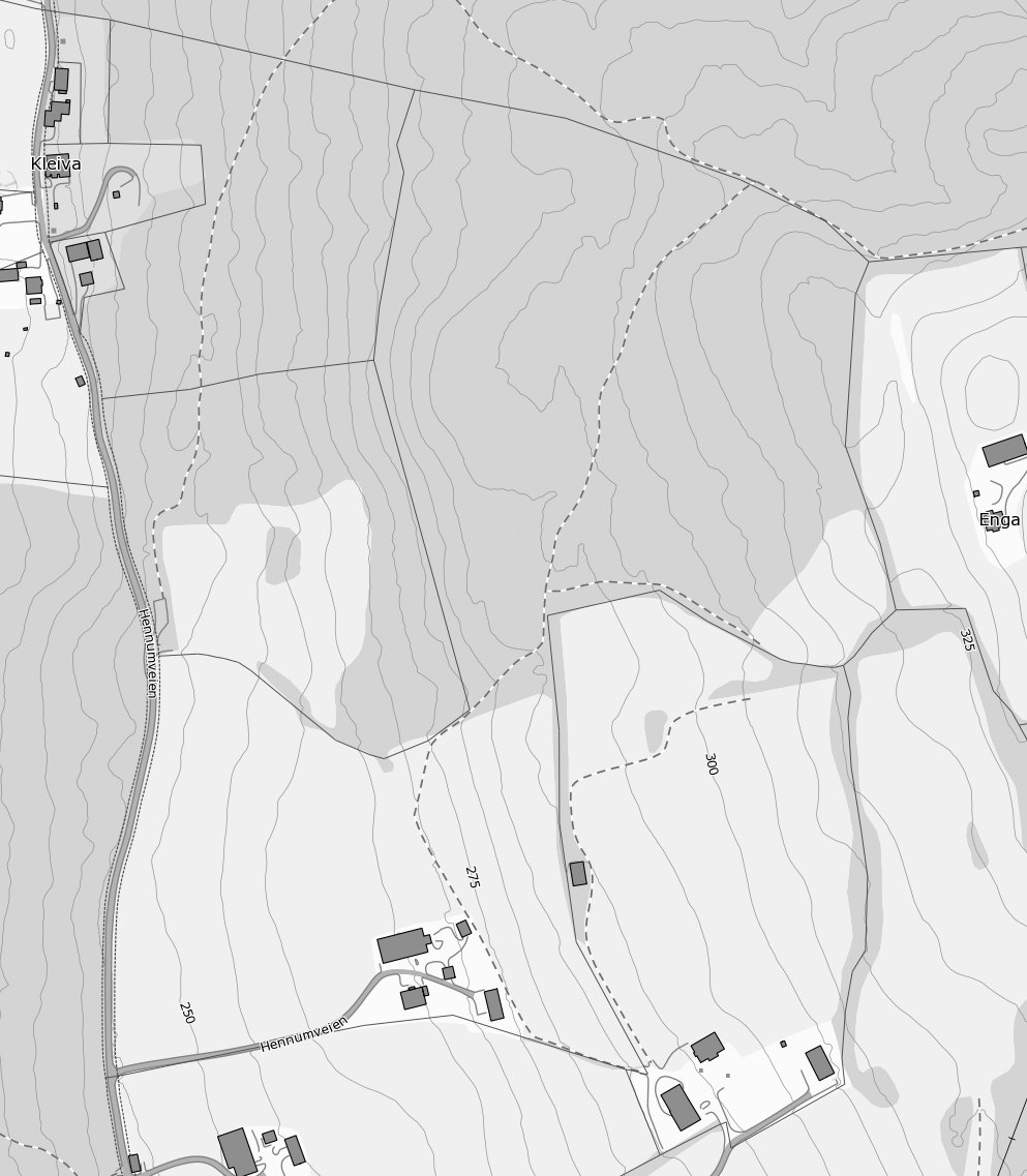 0 20 40 60m Målestokk 1 : 3000 ved A4 utskrift Utskriftsdato: 09.10.