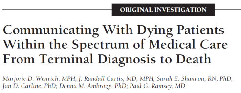 Doctors tend to overestimate their abilities in communication. Patient surveys have consistently shown that they want better communication with their doctors.