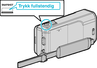 Opptak Ta stillbilder i automodus 4 Ta et stillbilde. Du kan gjøre opptak uten å bekymre deg for innstillingsdetaljene ved å bruke Intelligent Auto-modus. 1 Åpne LCD-skjermen.