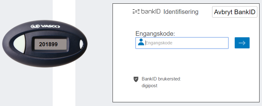 BankID Når brukerne av testmiljøet går igjennom stegene for å registrere seg og innlogging via ID-porten, så benytter de seg av BankID.