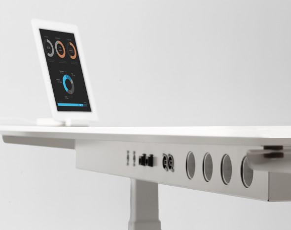 EFG Smart Table Bord med mulighet for å koble til forskjellige tekniske