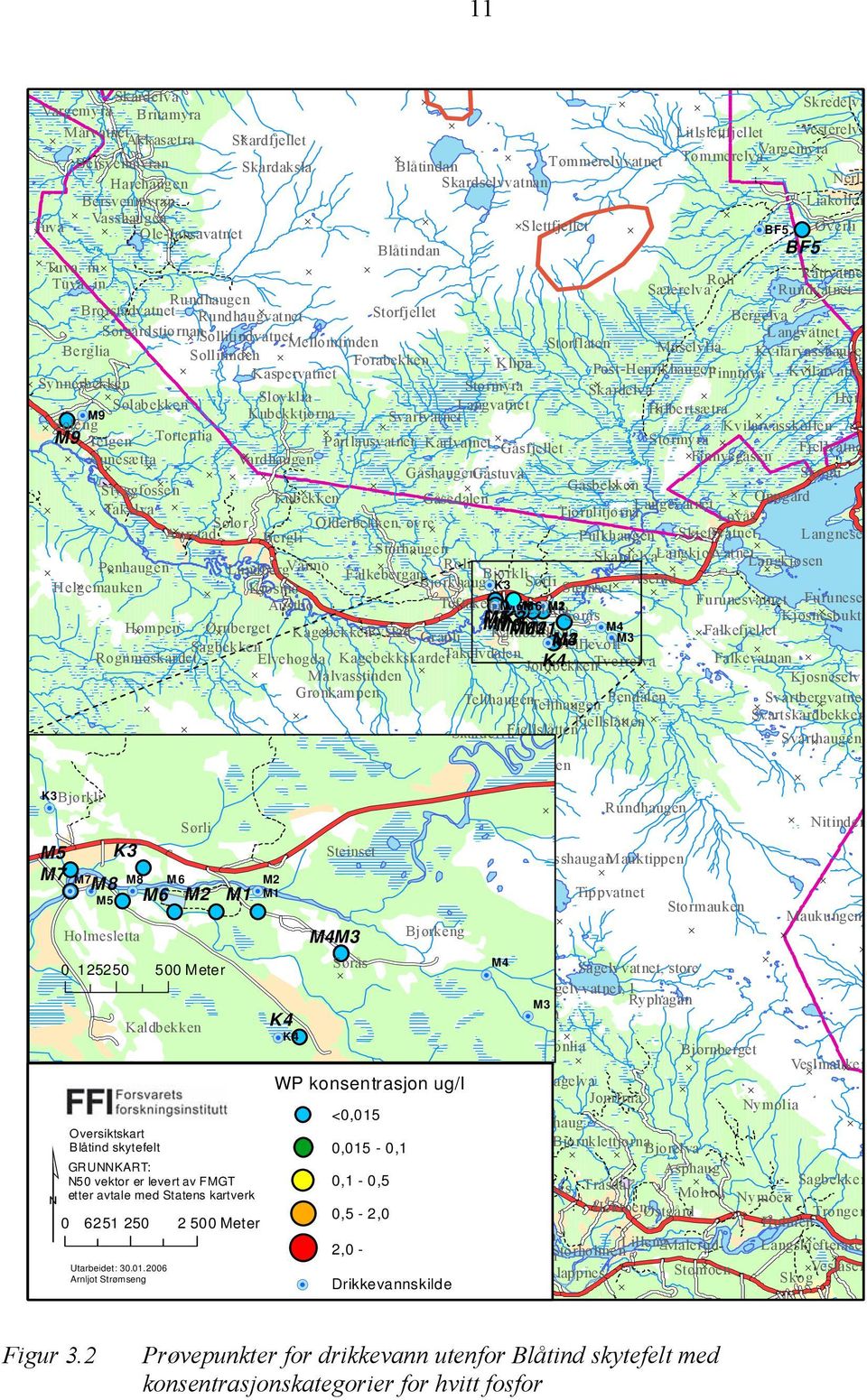 Bergelva Rundhaugvatnet Sørgårdstjørnan L angvatnet Sollitindvatnet Mellomtinden Storflaten Muselvlia Kvilarvasshaugen Berglia Sollitinden Forabekken Klipa Post-Henrikhaugen Kvilarvatne Finntuva