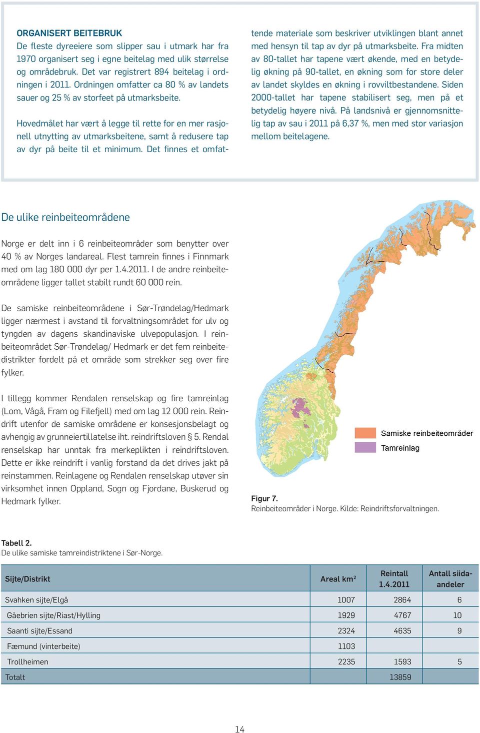 Hovedmålet har vært å legge til rette for en mer rasjonell utnytting av utmarksbeitene, samt å redusere tap av dyr på beite til et minimum.