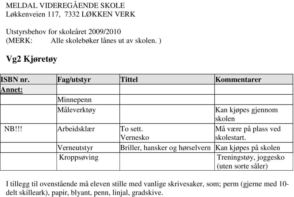 !! Arbeidsklær To sett.