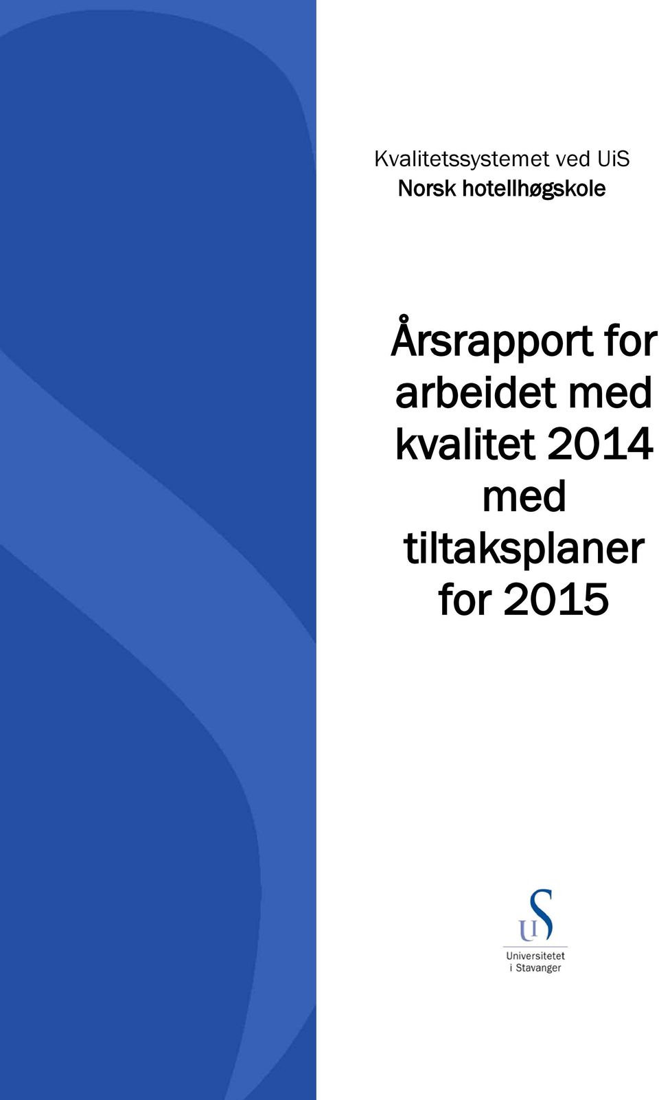 Årsrapport for arbeidet med