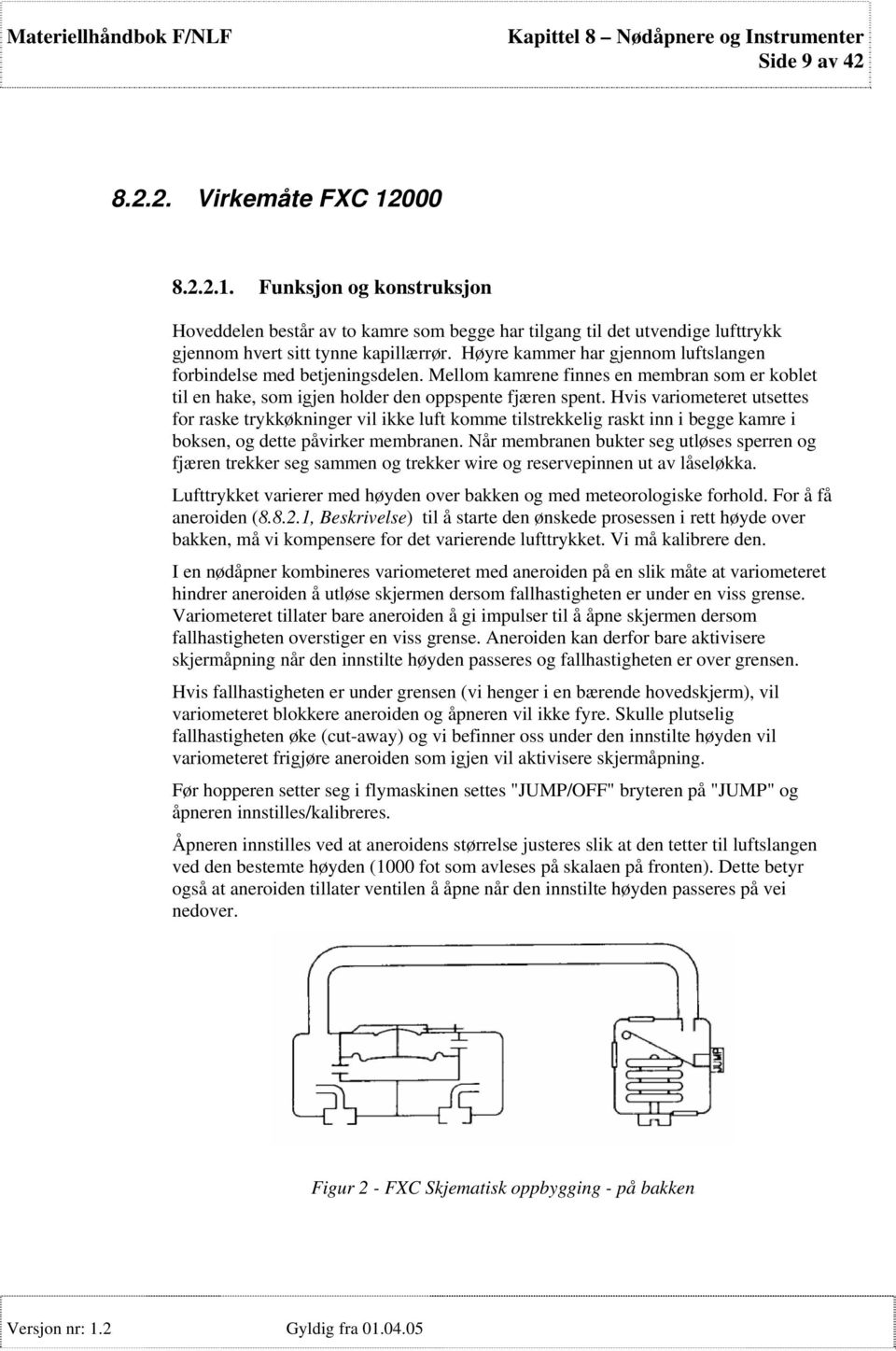 Hvis variometeret utsettes for raske trykkøkninger vil ikke luft komme tilstrekkelig raskt inn i begge kamre i boksen, og dette påvirker membranen.