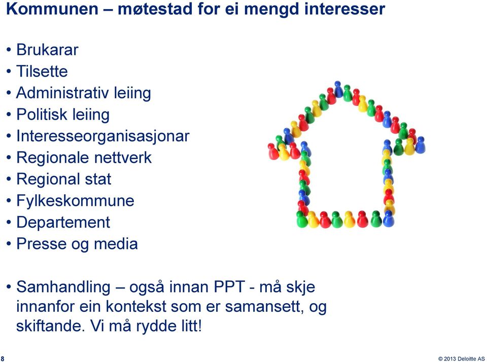 stat Fylkeskommune Departement Presse og media Samhandling også innan PPT -