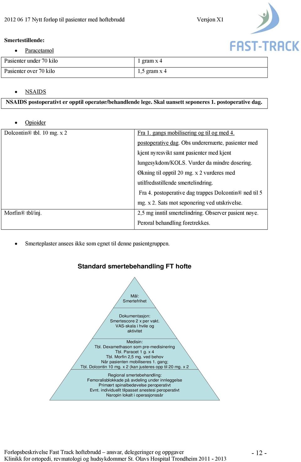 Obs underernærte, pasienter med kjent nyresvikt samt pasienter med kjent lungesykdom/kols. Vurder da mindre dosering. Økning til opptil 20 mg. x 2 vurderes med utilfredsstillende smertelindring.