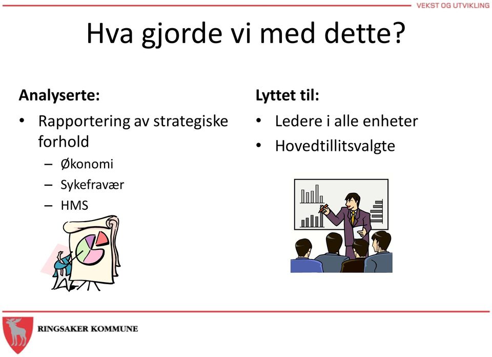 strategiske forhold Økonomi