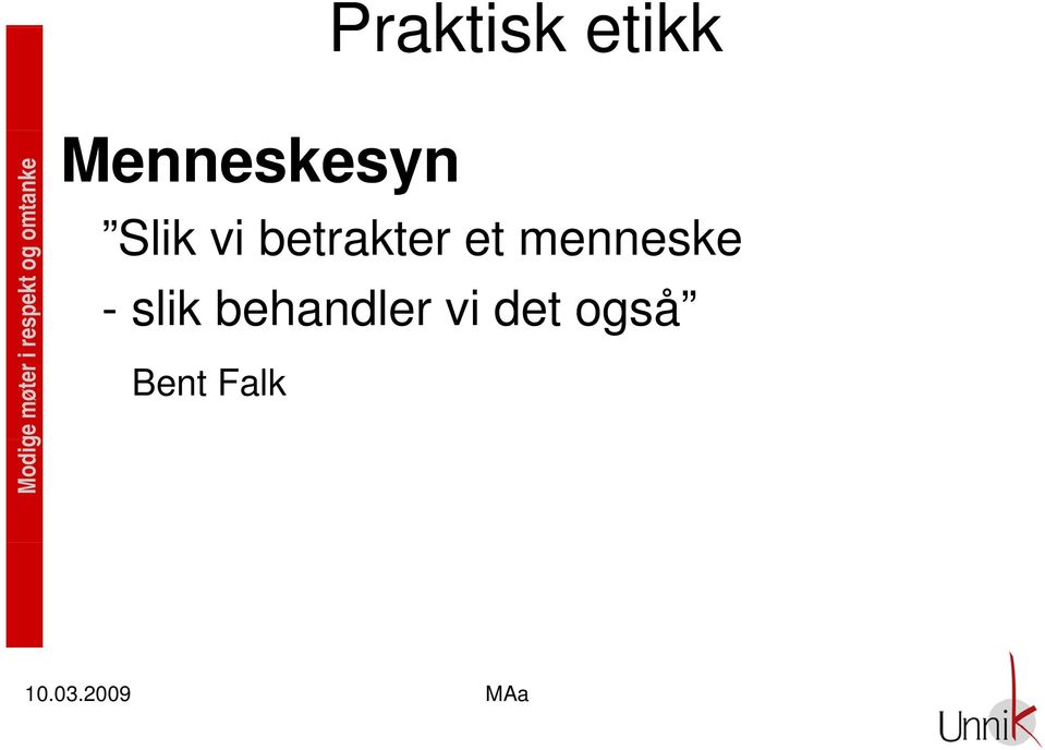 menneske - slik