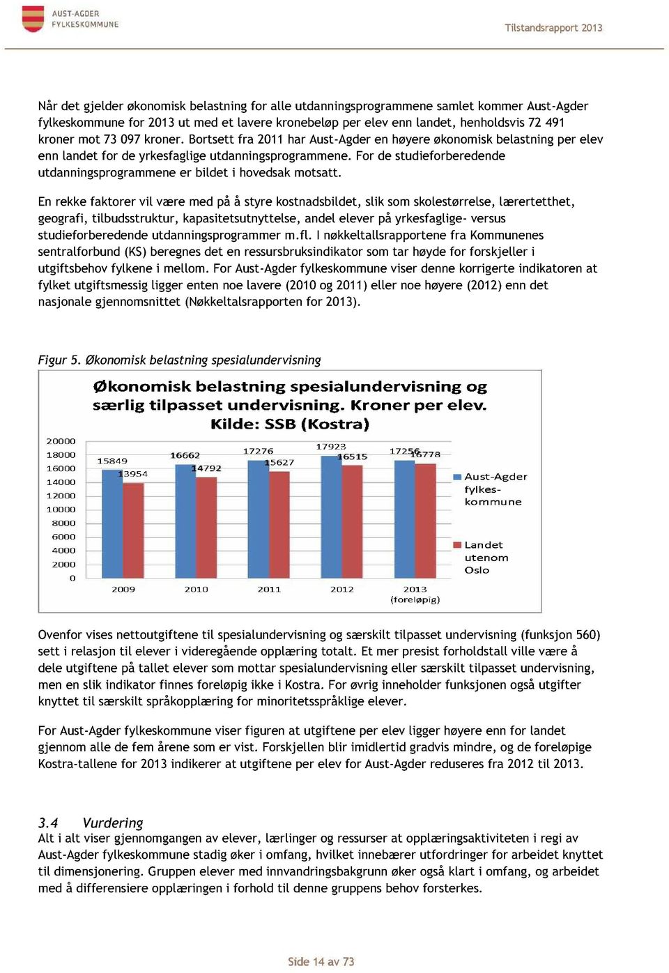 For de studieforberedende utdanningsprogrammene er bildet i hovedsak motsatt.