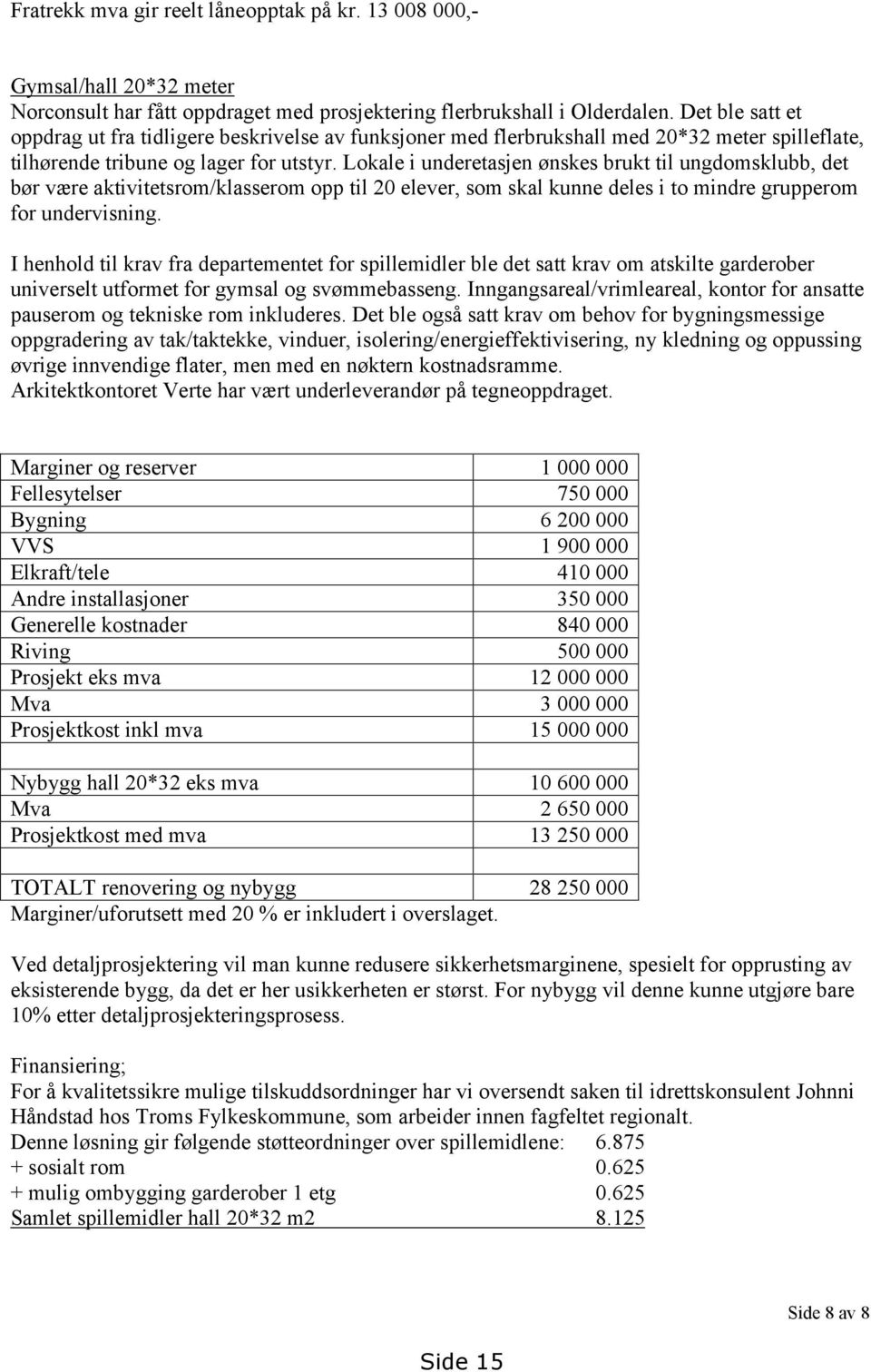 Lokale i underetasjen ønskes brukt til ungdomsklubb, det bør være aktivitetsrom/klasserom opp til 20 elever, som skal kunne deles i to mindre grupperom for undervisning.