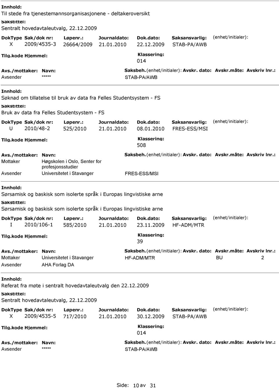 01.2010 FRE-E/M 508 Høgskolen i Oslo, enter for profesjonsstudier niversitetet i tavanger FRE-E/M ørsamisk og baskisk som isolerte språk i Europas lingvistiske arne ørsamisk og baskisk som