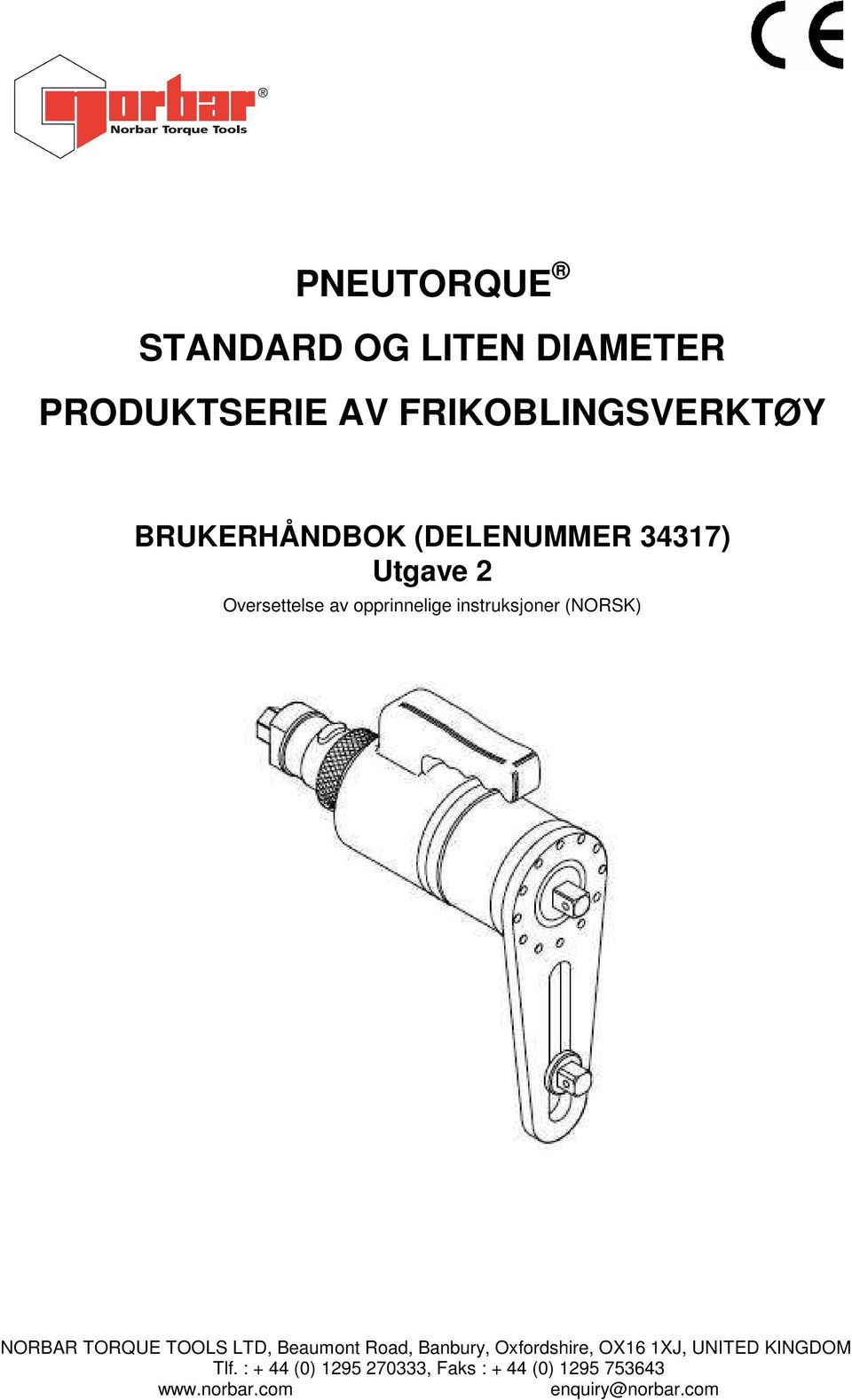 (NORSK) NORBAR TORQUE TOOLS LTD, Beaumont Road, Banbury, Oxfordshire, OX16 1XJ,