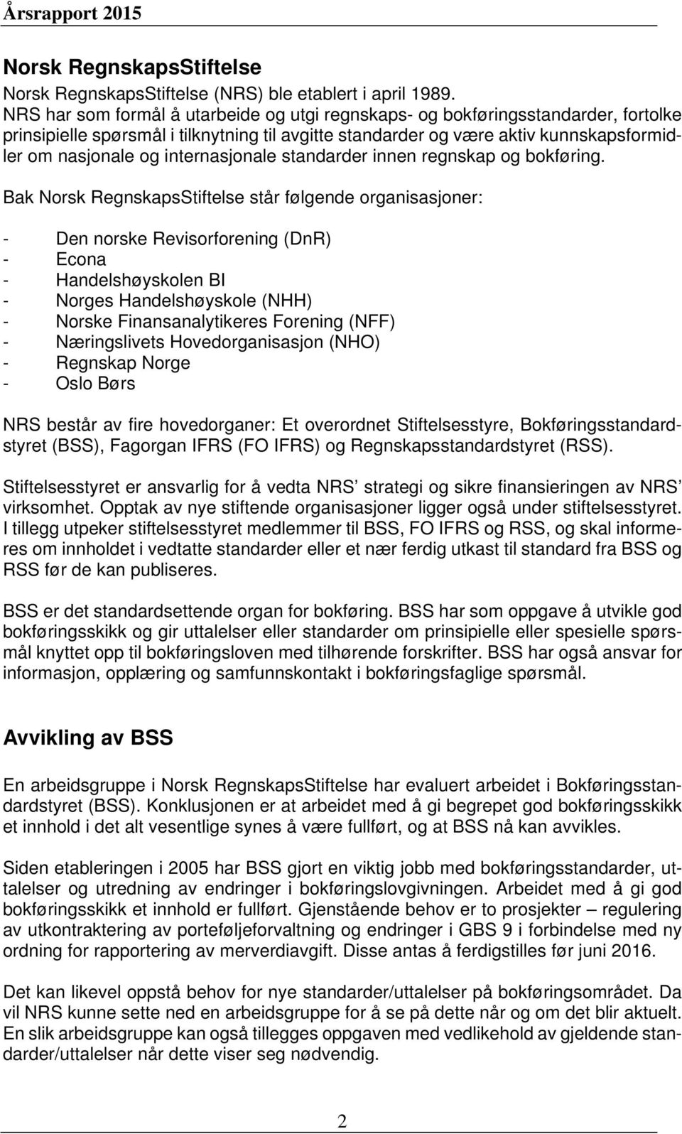 internasjonale standarder innen regnskap og bokføring.