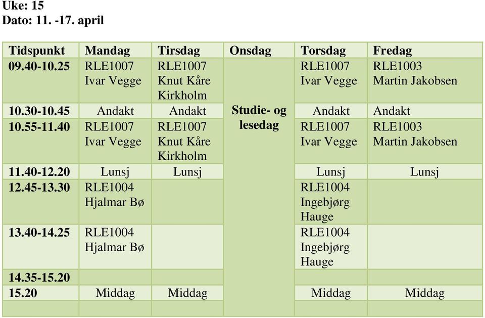 55-11.40 Ivar Vegge Ivar Vegge 12.