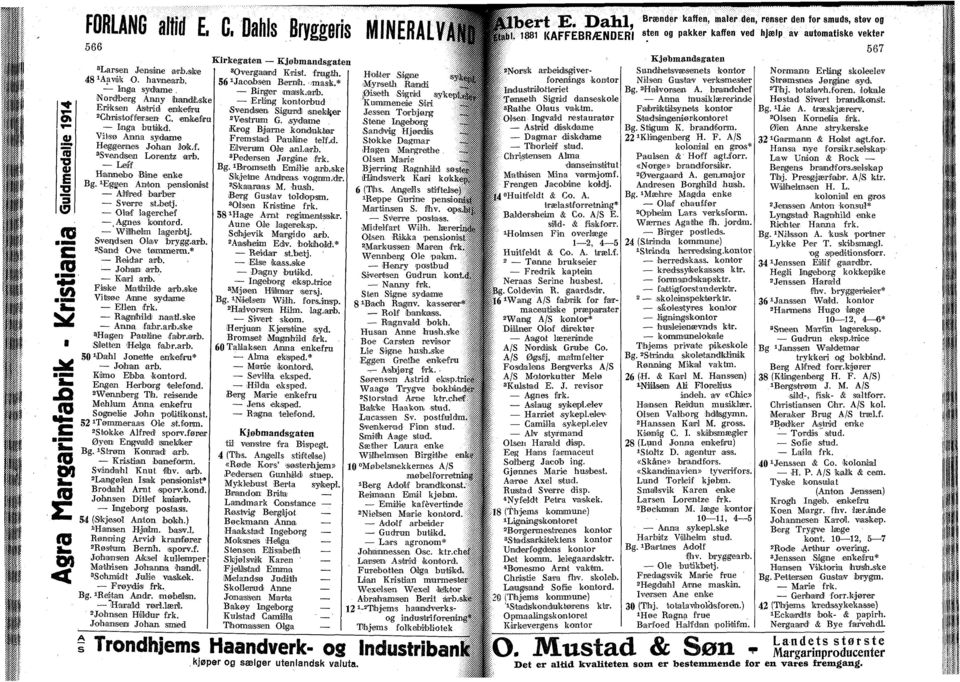 ' Wlhelm lagenbtj. Svendsen Olav brygg-arb ^Sand Ove tømnuerm.* Redar arb. Johan*.arb. Kar anb. Fske MallhWe arb.sbe Vteee Anne sydame Ellen frk. Ragnhld maatl.sbe Anna 'fa>r.artb.