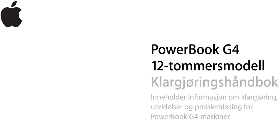 informasjon om klargjøring,