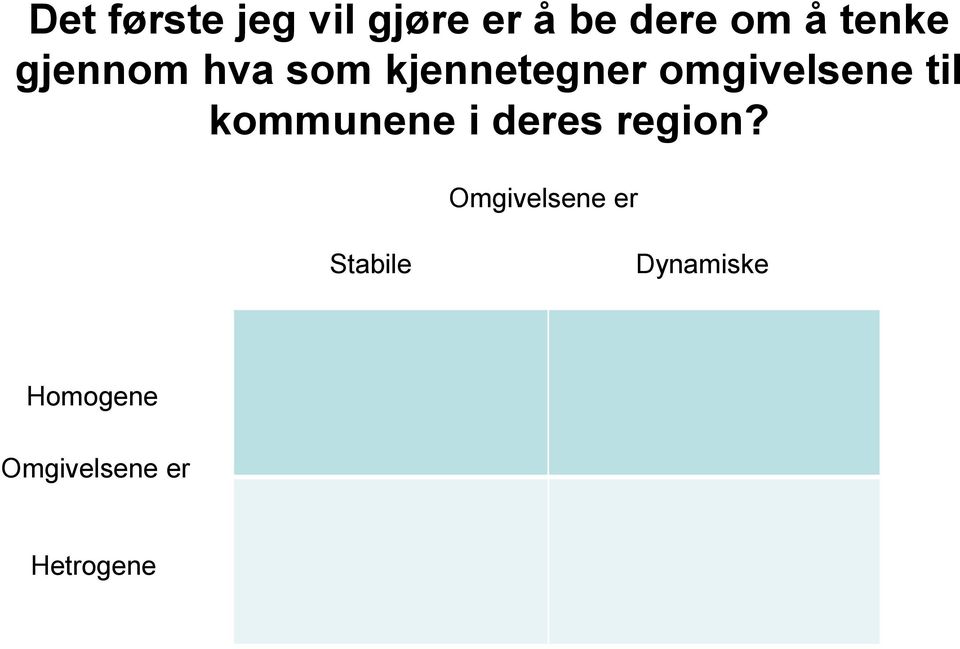 til kommunene i deres region?