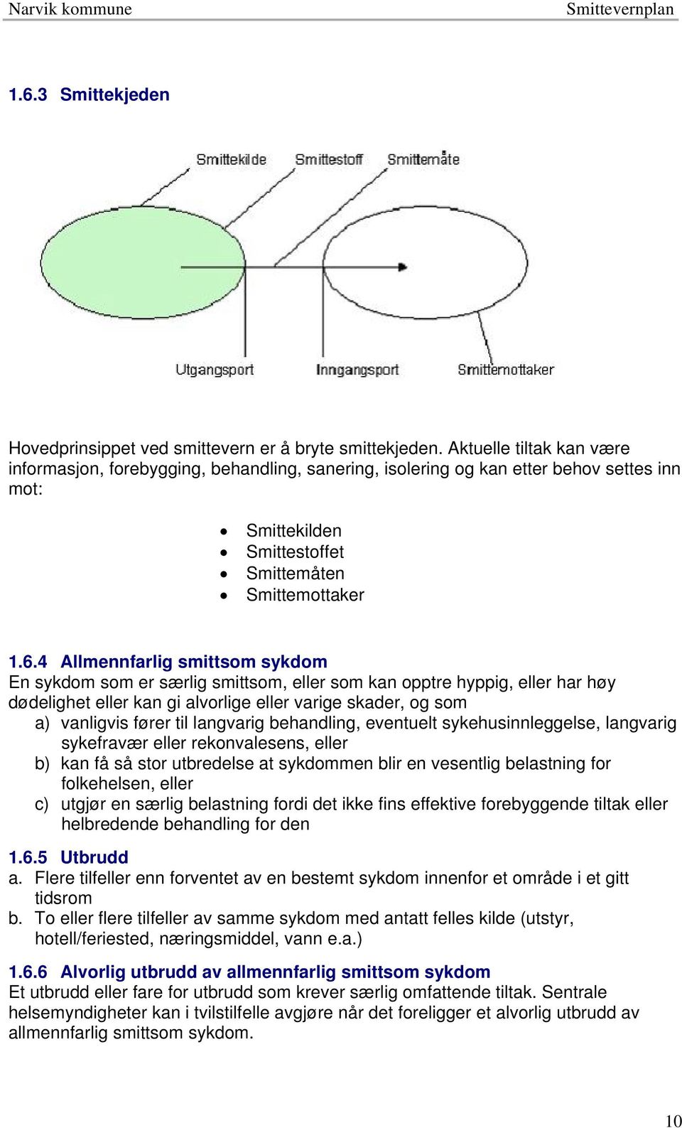 4 Allmennfarlig smittsom sykdom En sykdom som er særlig smittsom, eller som kan opptre hyppig, eller har høy dødelighet eller kan gi alvorlige eller varige skader, og som a) vanligvis fører til