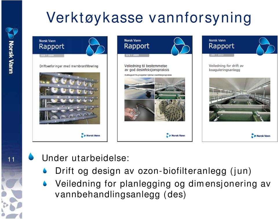 ozon-biofilteranlegg (jun) Veiledning for