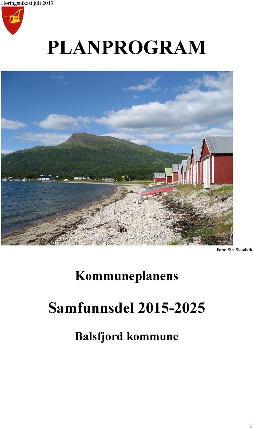 Skaalvik Kommuneplanens