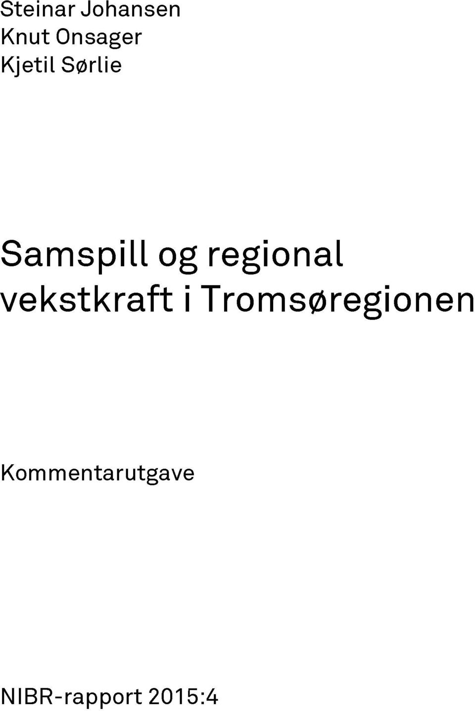 regional vekst kraft i