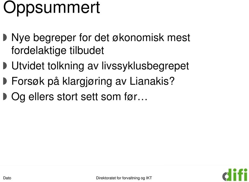 tolkning av livssyklusbegrepet Forsøk på