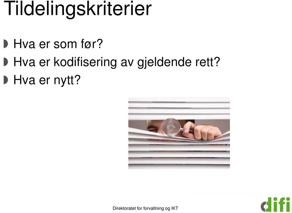 Hva er kodifisering